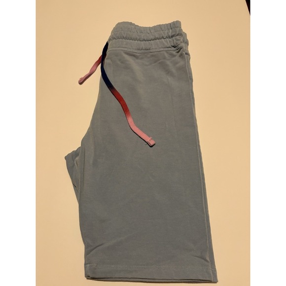 Sundry Blue Gray 8" Stretch Lounge Drawstring Shorts Size 0 - Small NWT - Picture 3 of 7